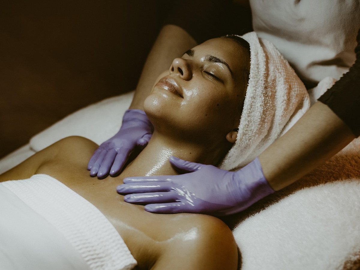 Massage esthétique de confort en cabine