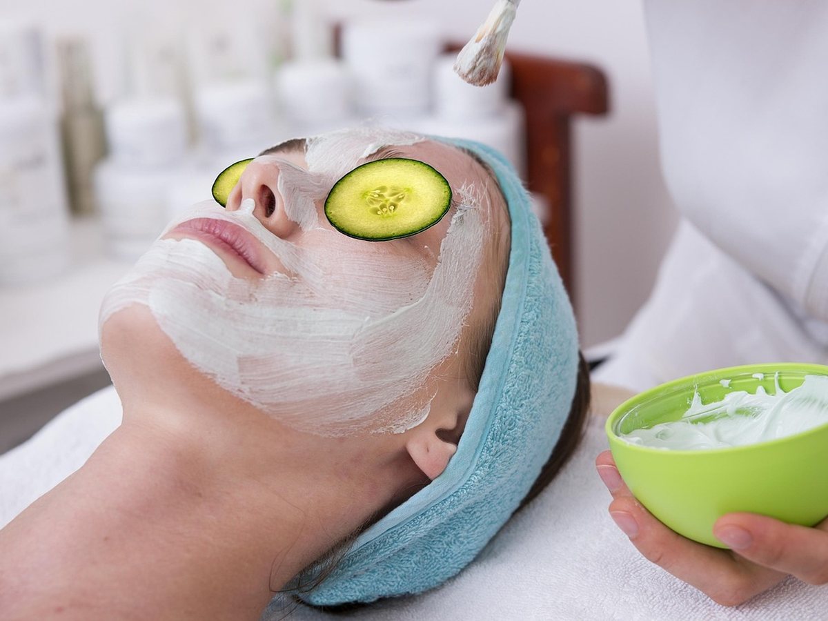 Soin du visage relaxant en institut
